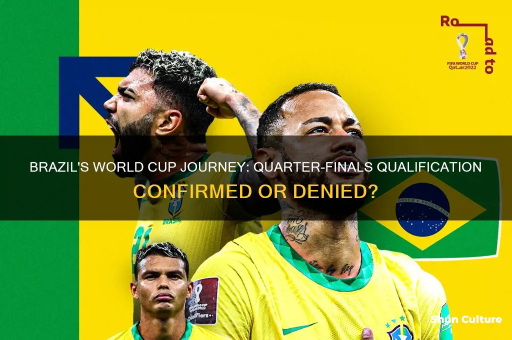 did brazil qualify for quarter finals