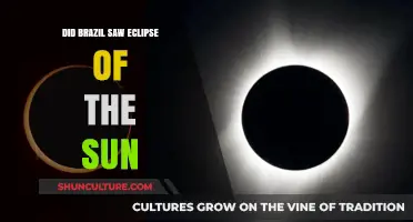 Brazil's Solar Eclipse: A Celestial Spectacle in the Sky