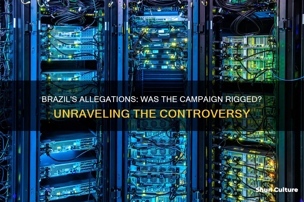 did brazil say campaign was rigged
