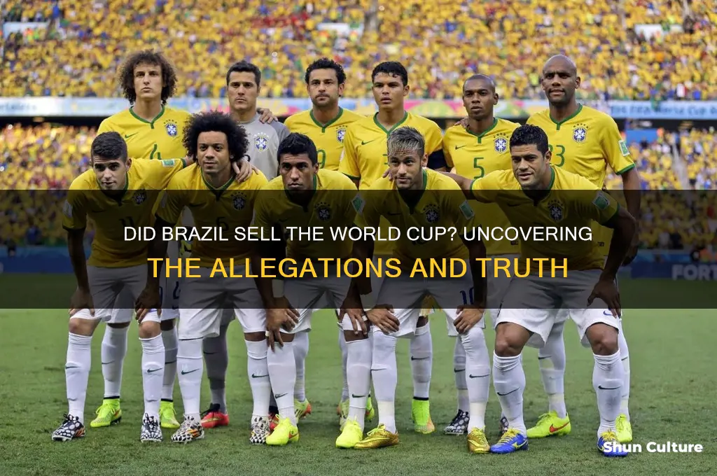 did brazil sell the world cup