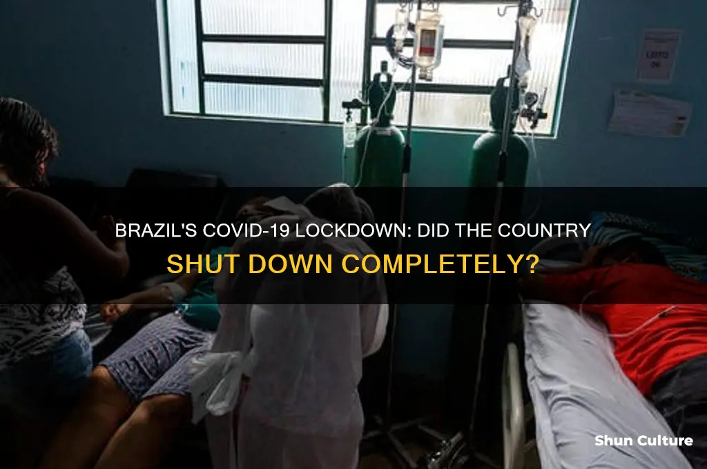 did brazil shut down for coronavirus