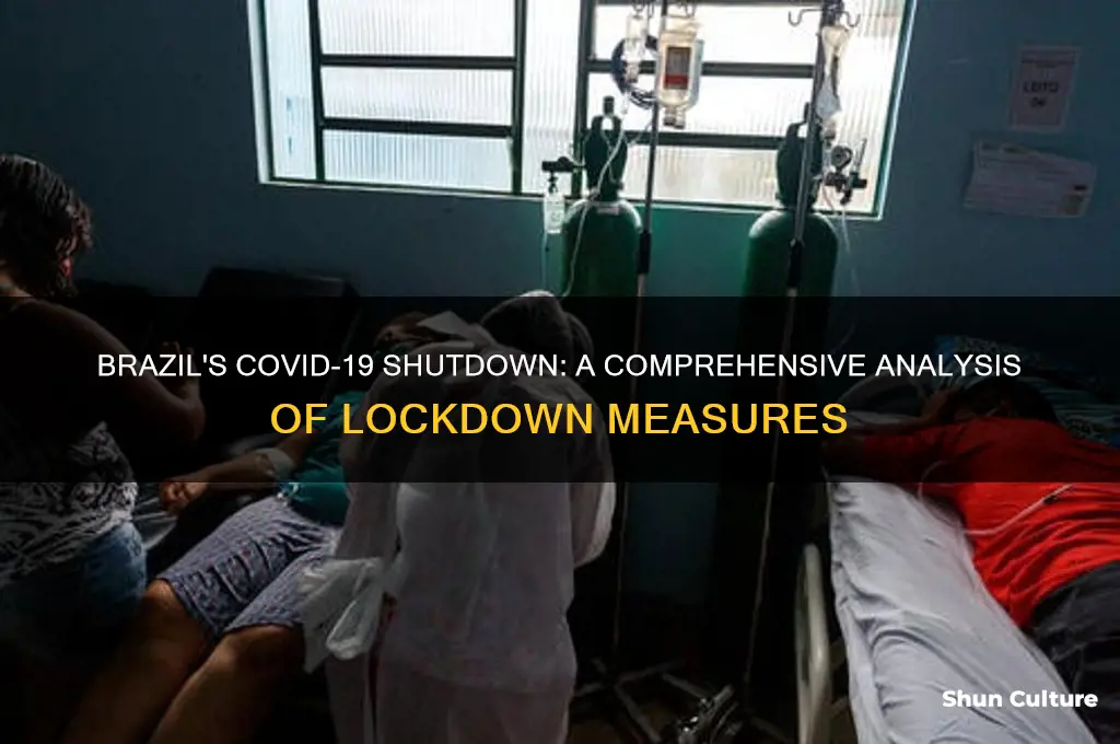did brazil shut down for covid