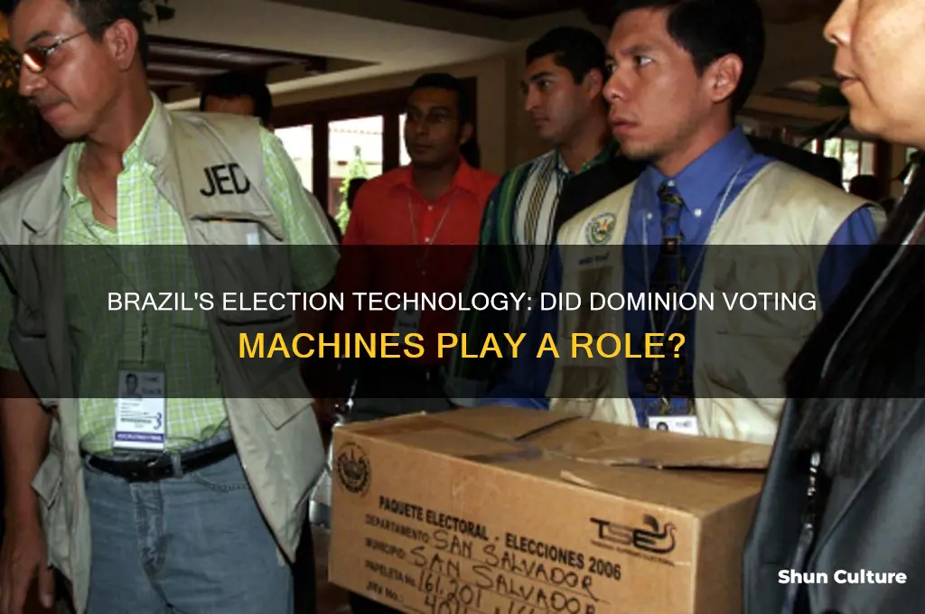 did brazil use dominion voting machines