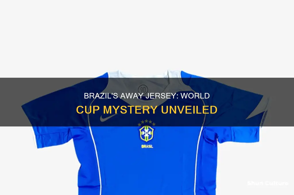 did brazil wear away jersey world cup