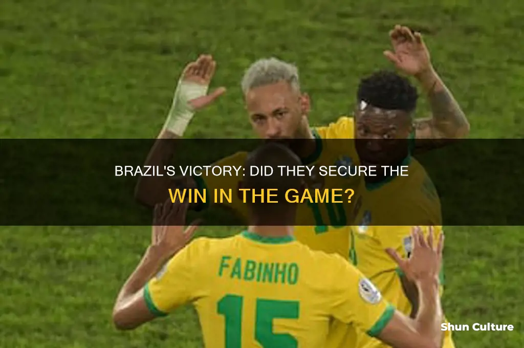 did brazil win the game