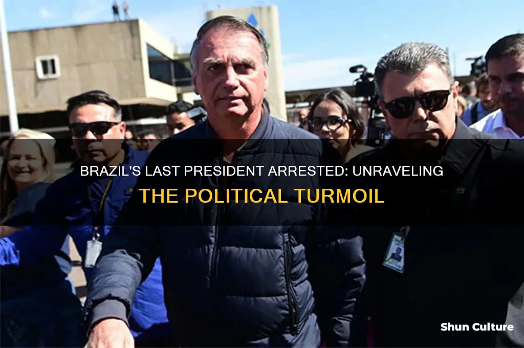 did brazils last president get arrested