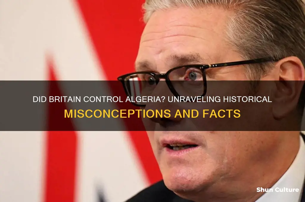 did britain controlled algeria