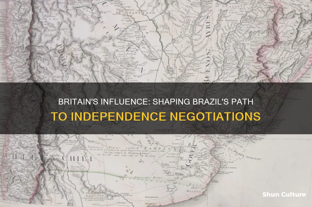 did britain play a key role in negotiating brazil