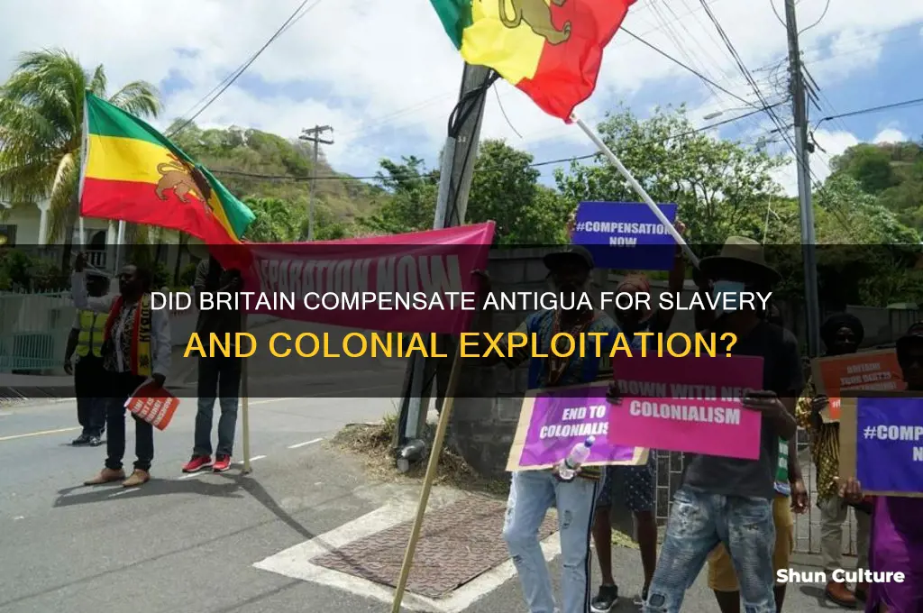 did british compensate antigua