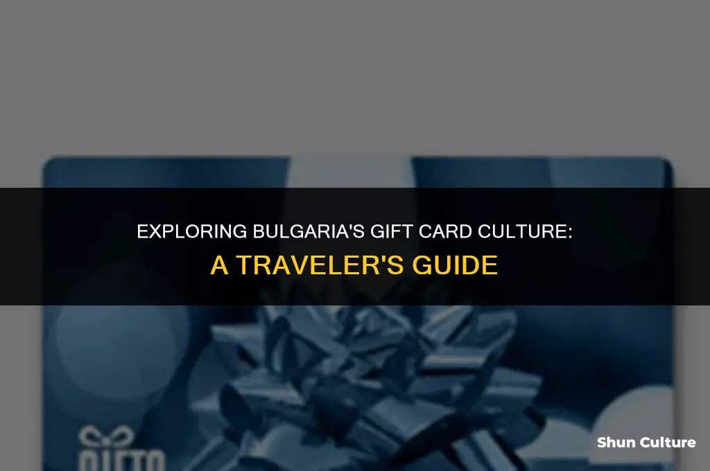 did bulgaria have gift card