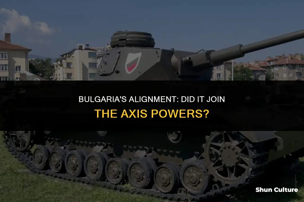 did bulgaria join the axis