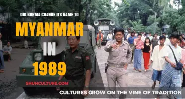 Burma's Transformation: The 1989 Name Change to Myanmar