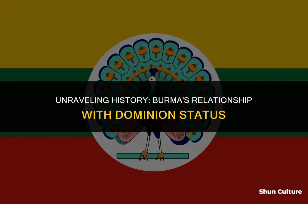did burma use dominion