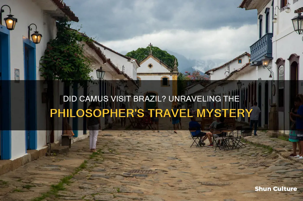 did camus go to brazil