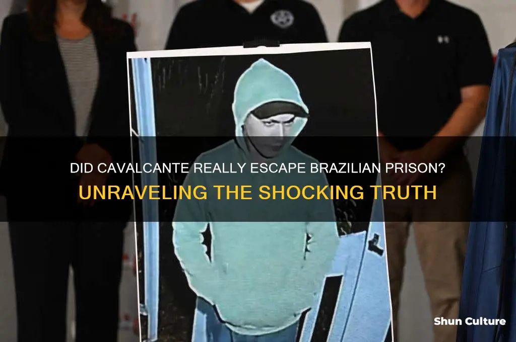 did cavalcante escape prison in brazil
