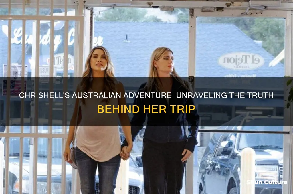 did chrishell go to australia