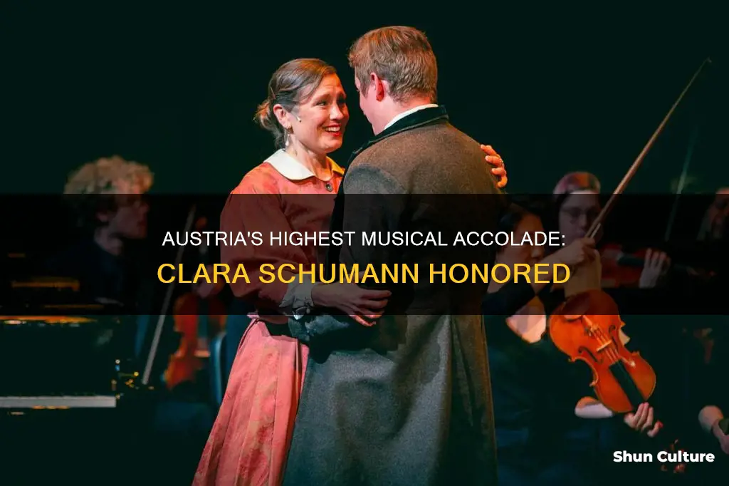 did clara schumann recieve austria