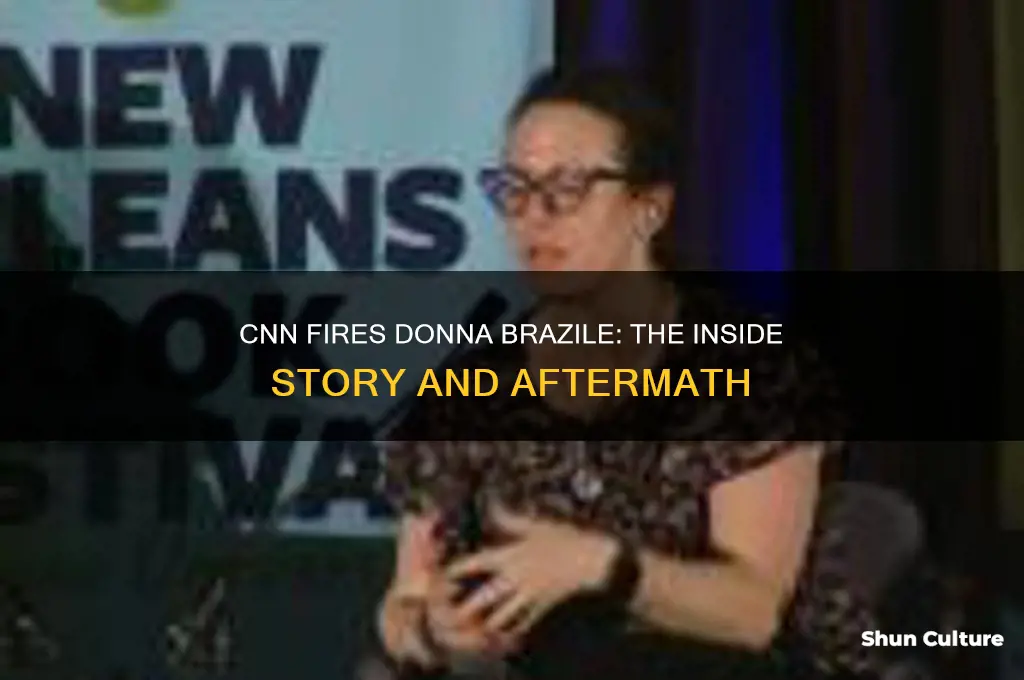 did cnn fire donna brazile