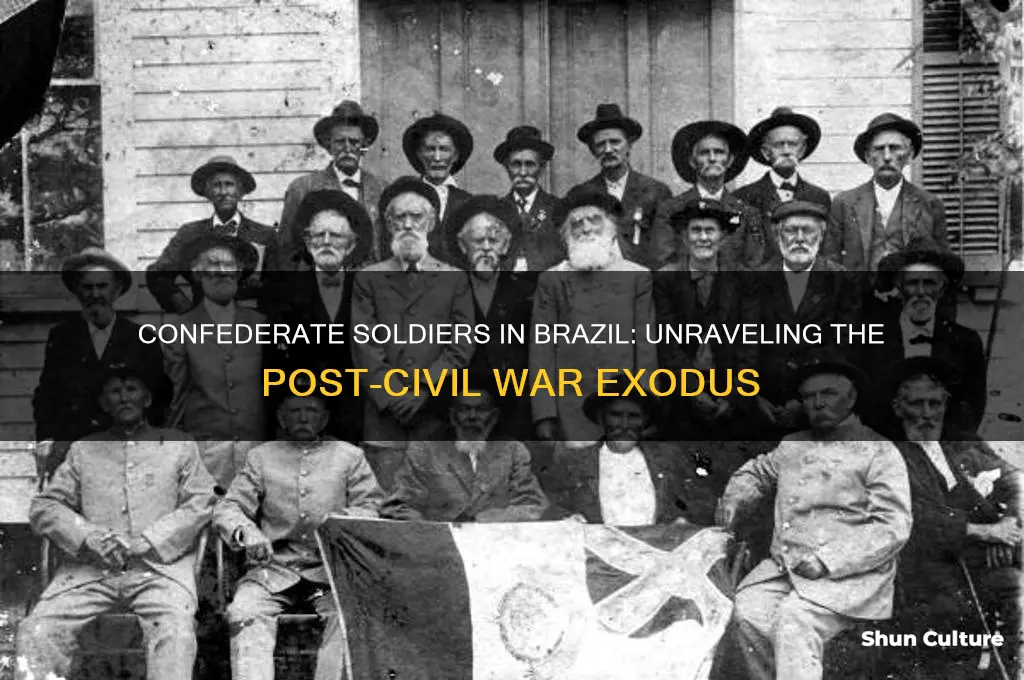did confederate soldiers go to brazil