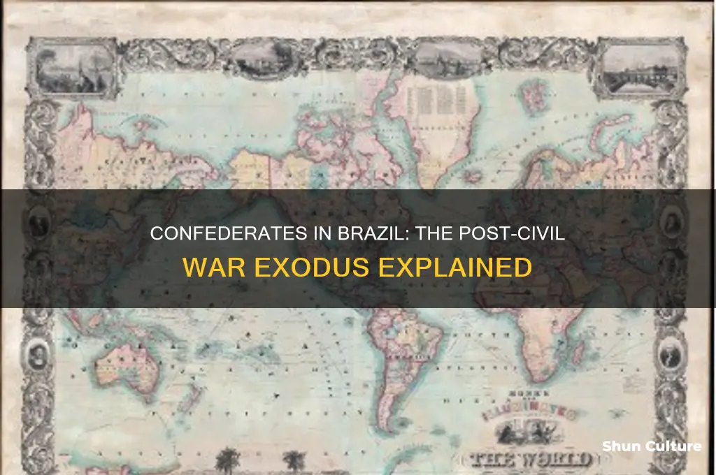 did confederates fled to brazil
