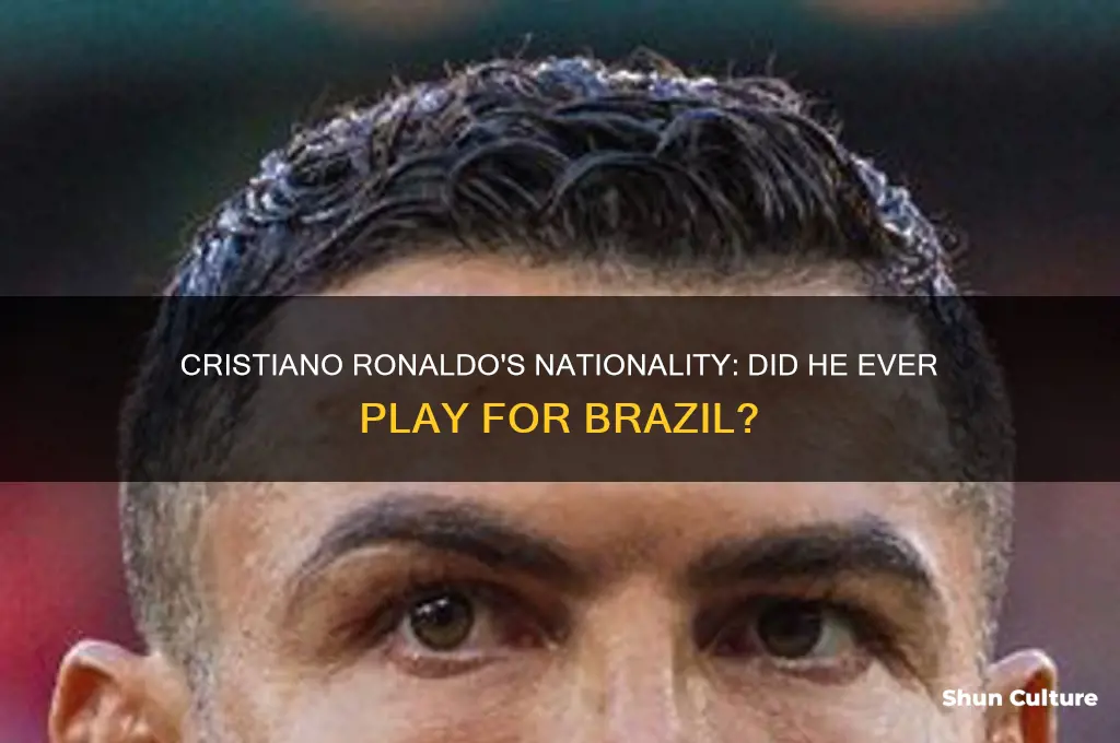 did cristiano ronaldo ever play for brazil