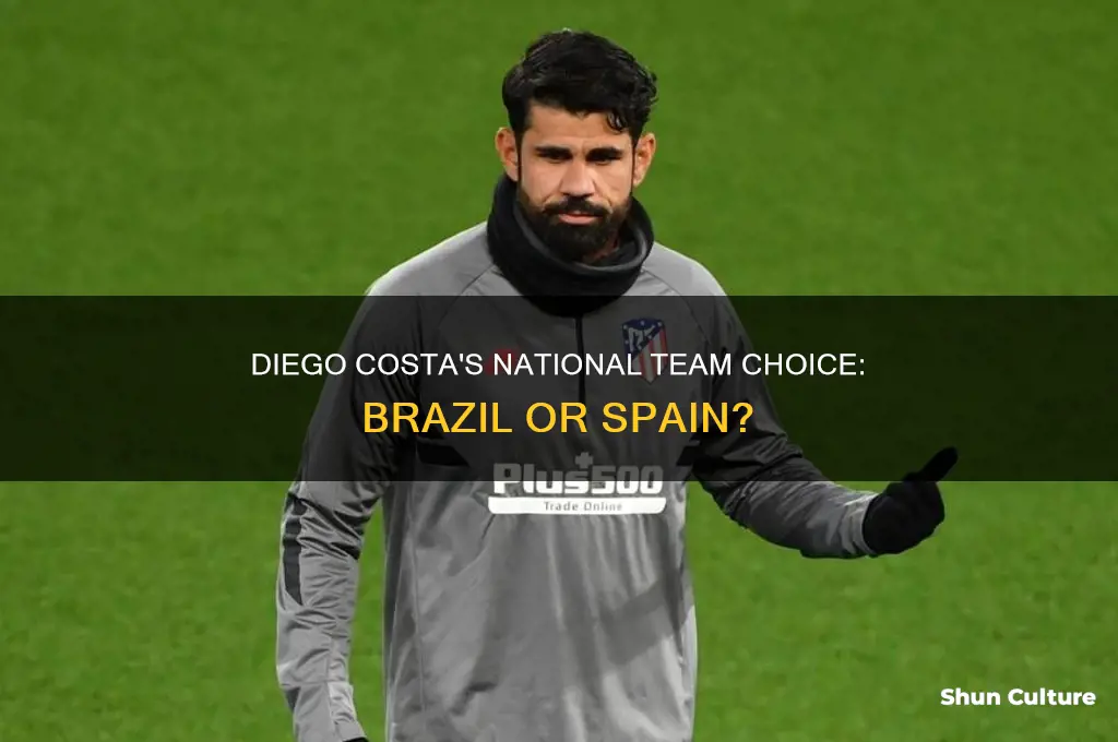 did diego costa ever play for brazil