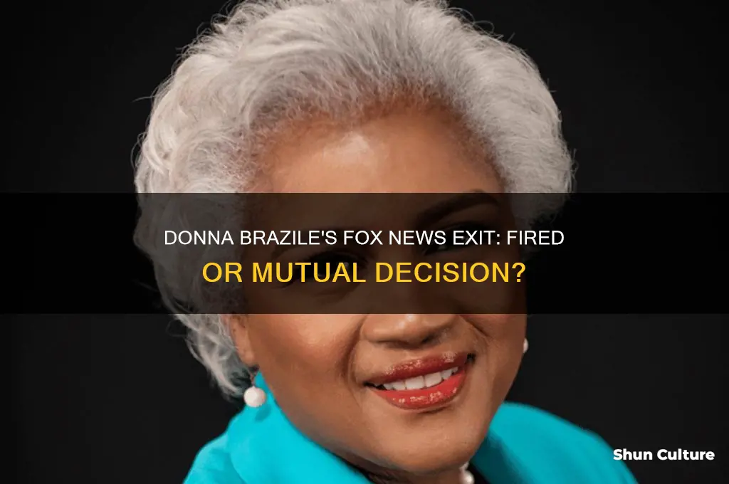 did donna brazile get fired from fox