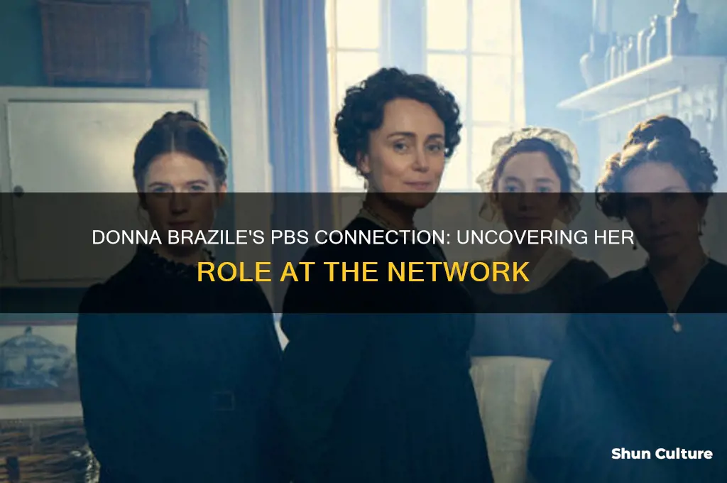 did donna brazile work at pbs
