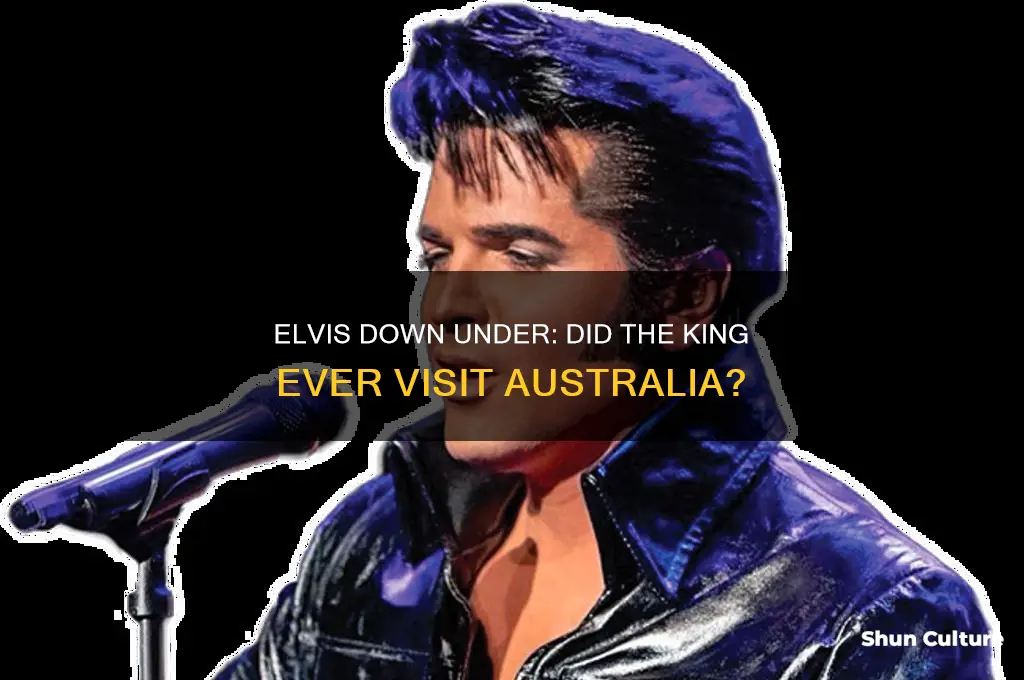did elvis ever go to australia