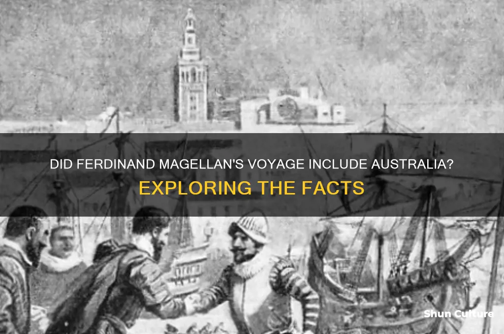did ferdinand magellan go to australia
