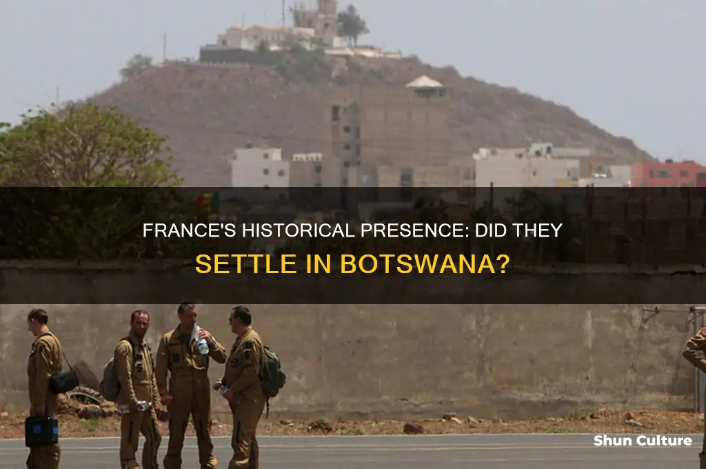 did france settle in botswana