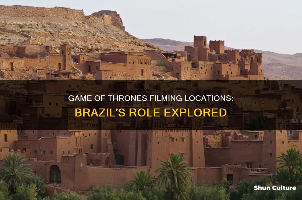 did game of thrones shoot in brazil