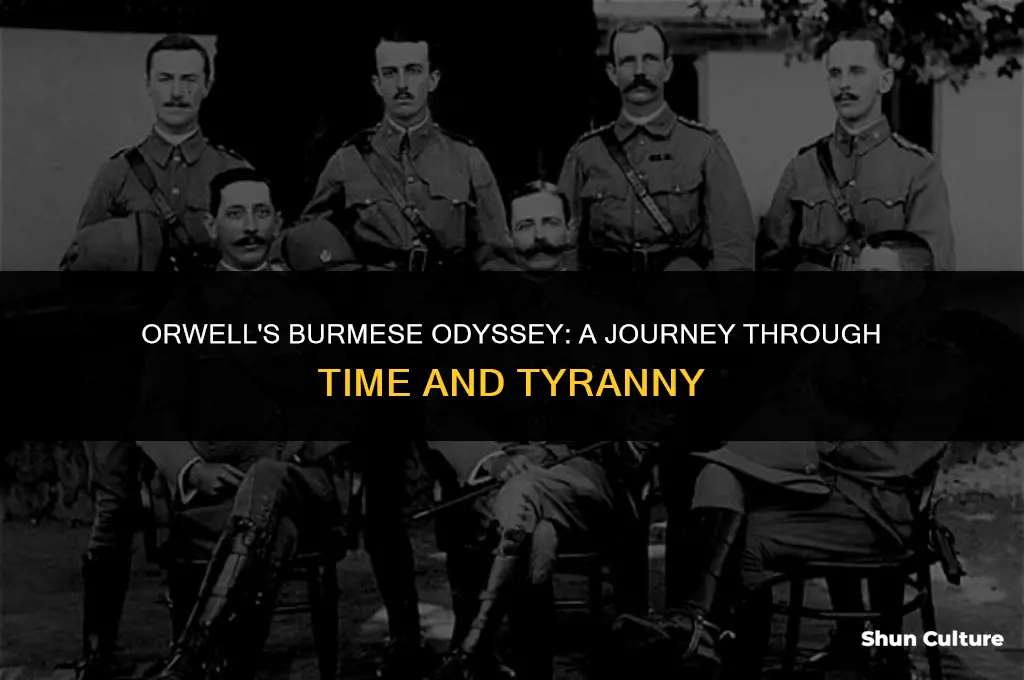 did george orwell burma