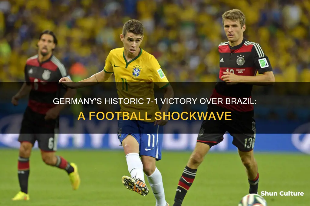 did germany beat brazil 7 1