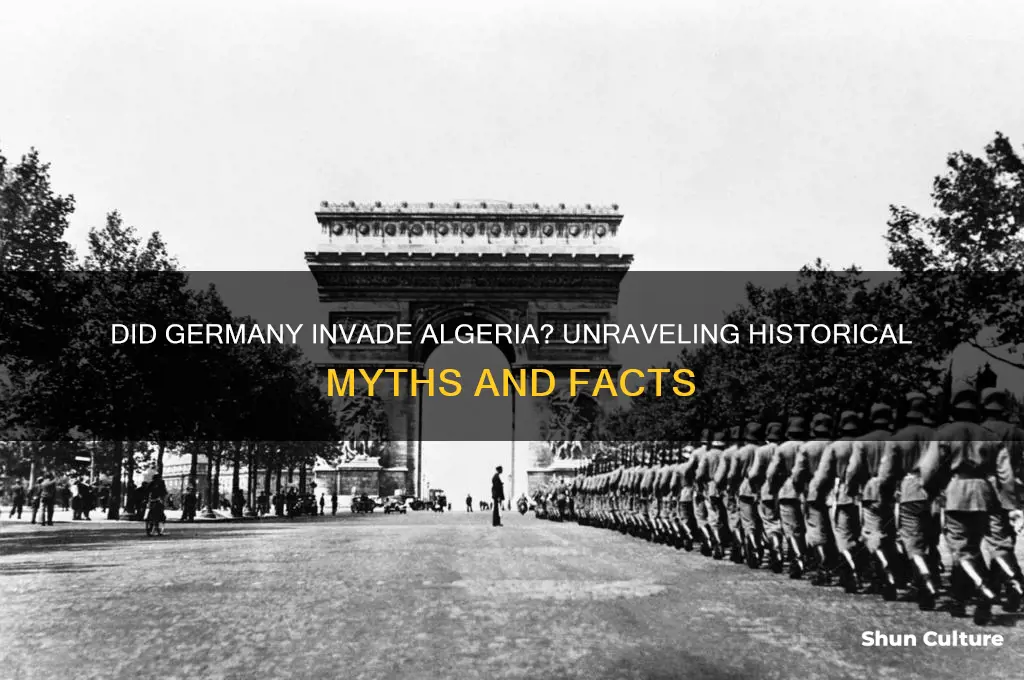 did germany invade algeria