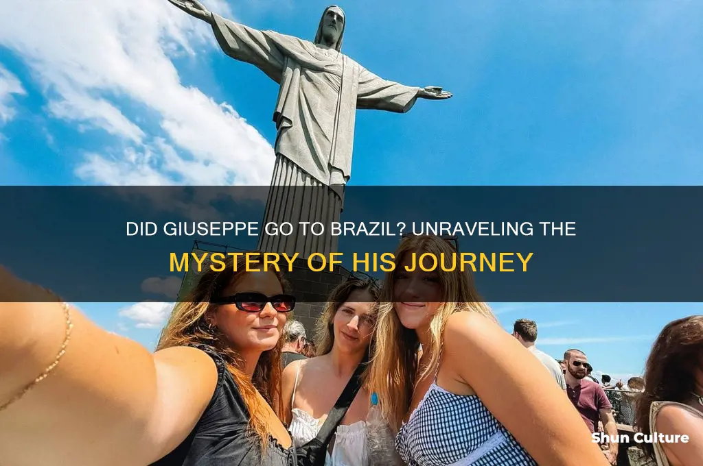 did giuseppe go to brazil