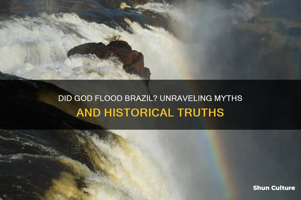did god flood brazil