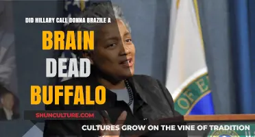 Hillary Clinton's Alleged Insult: 'Brain Dead Buffalo' Comment on Donna Brazile