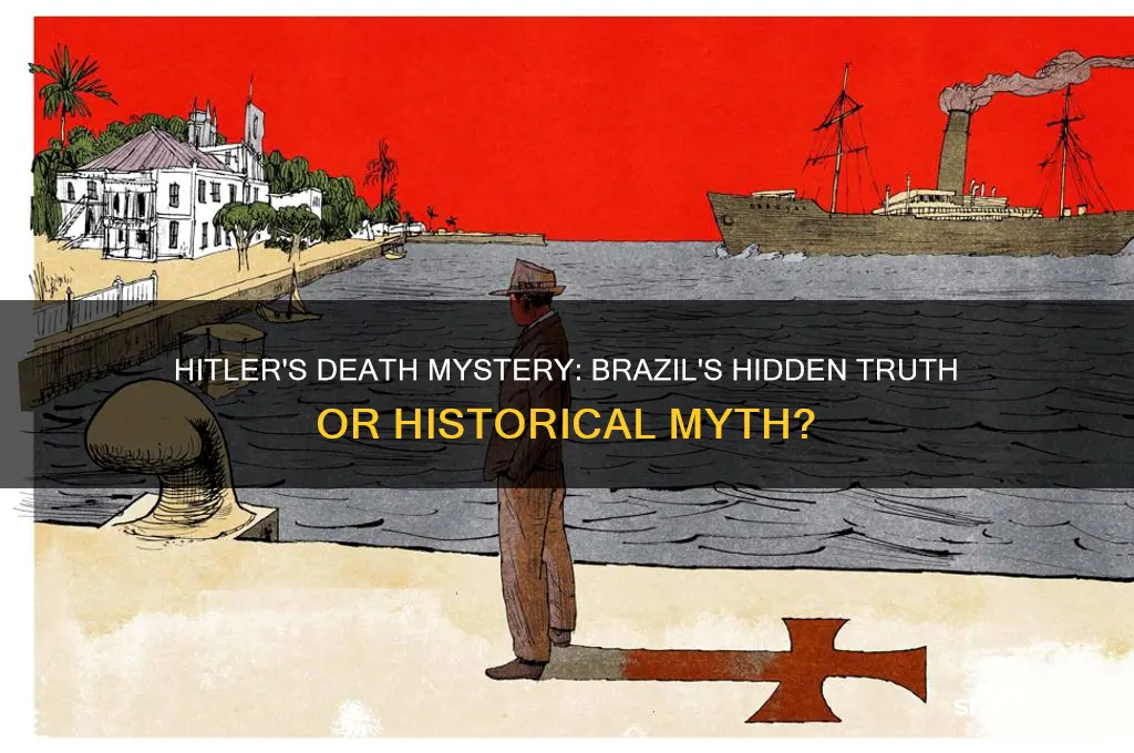 did hitler die in brazil