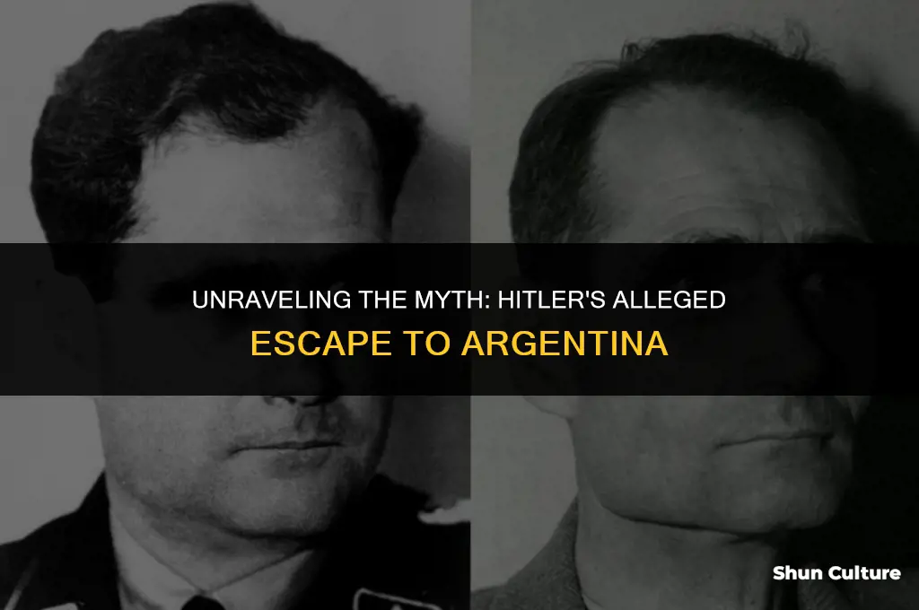did hitler died in argentina