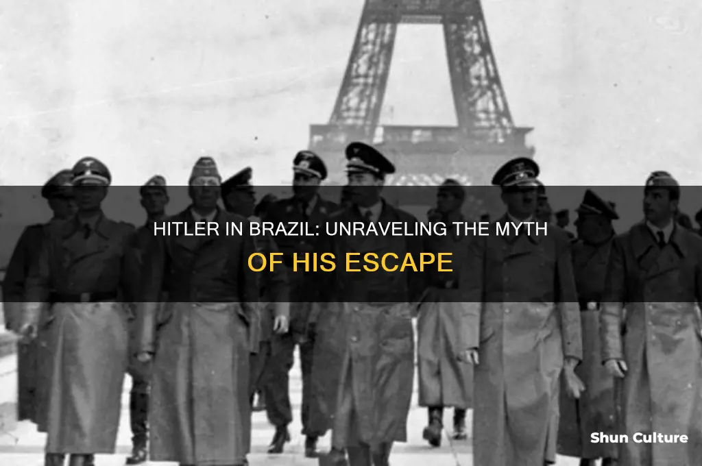did hitler go to brazil