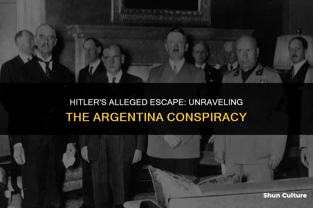 did hitler make it to argentina