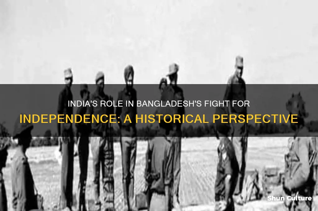 did india help bangladesh won its independence