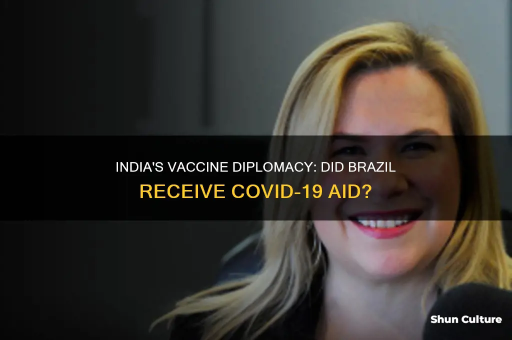 did india send vaccine to brazil