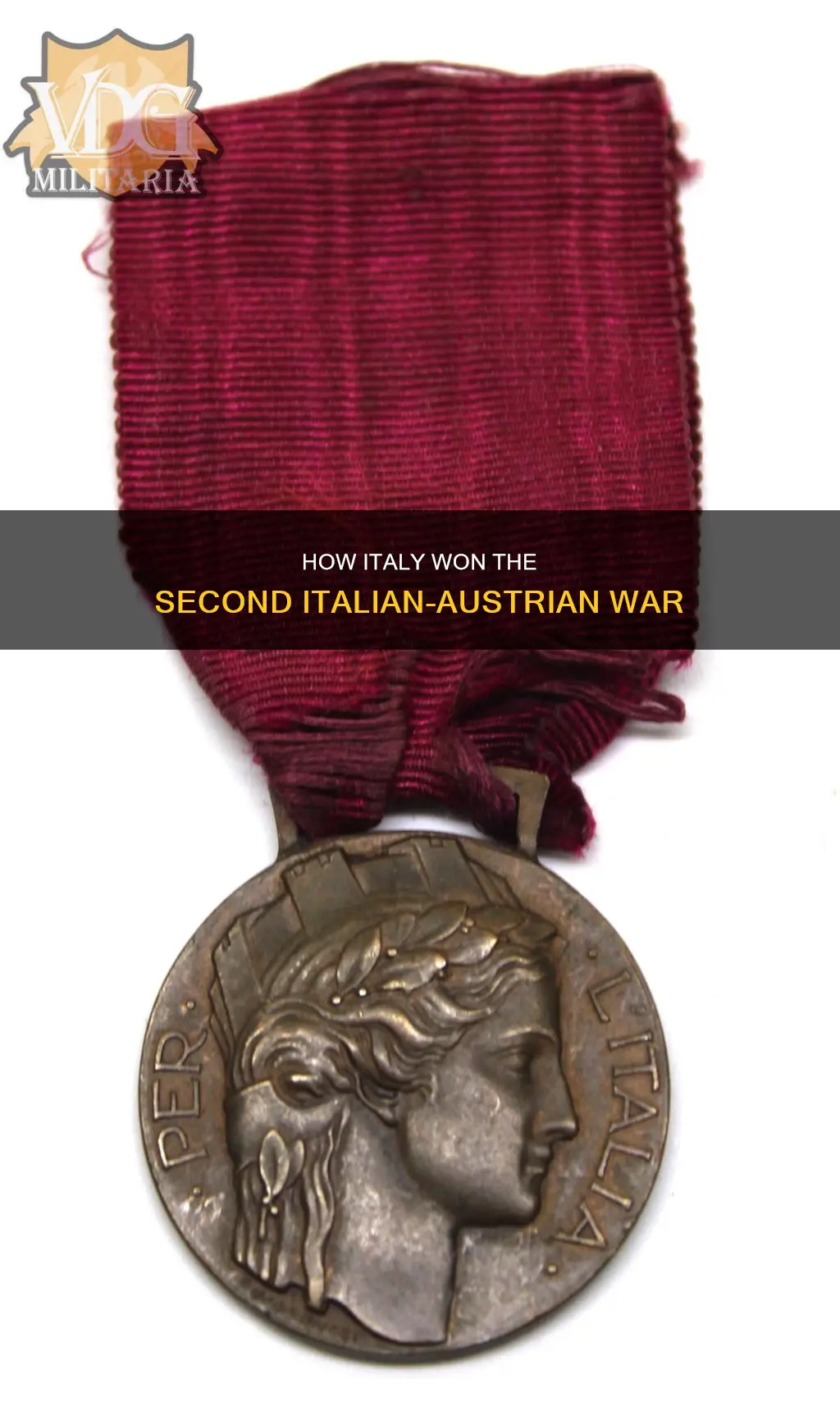 did italy win the second italian austrian war