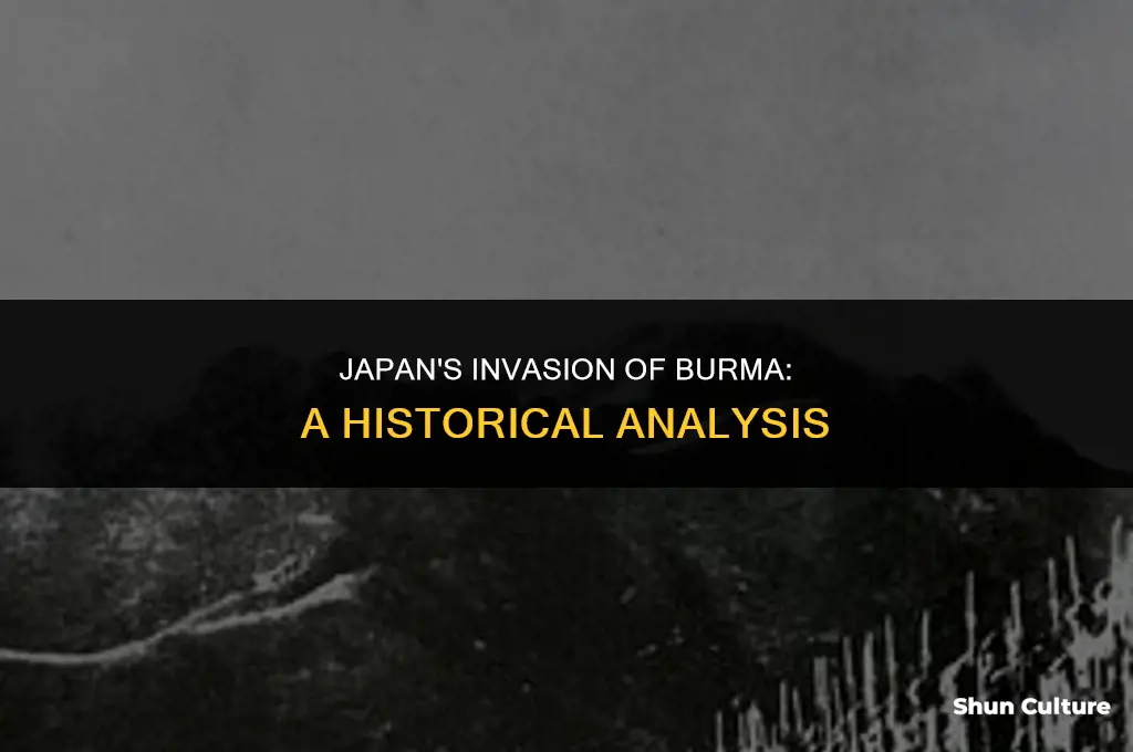 did japan invade burma