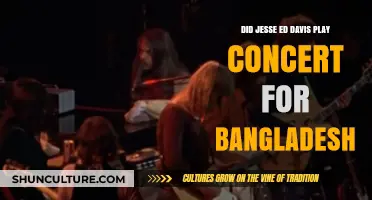 Jesse Ed Davis' Role in the Concert for Bangladesh: Unveiled