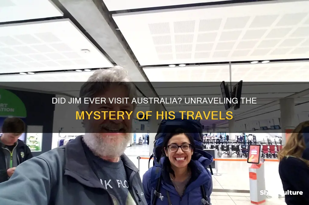 did jim ever go to australia
