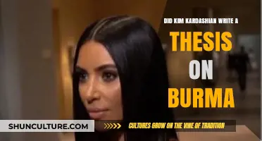 Exploring the Truth: Kim Kardashian's Alleged Thesis on Burma