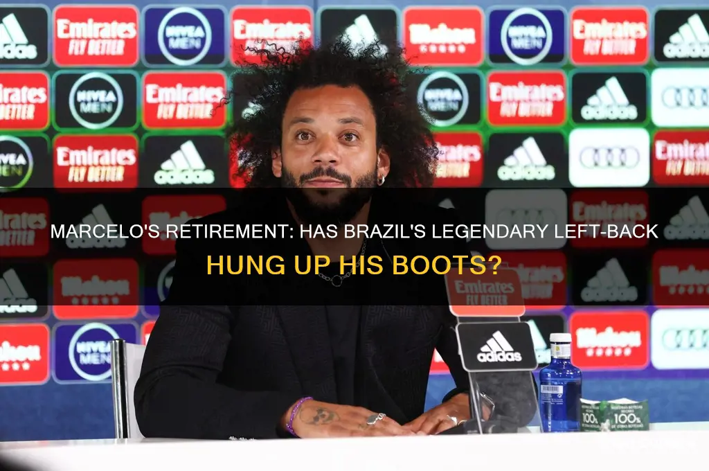 did marcelo retire from brazil